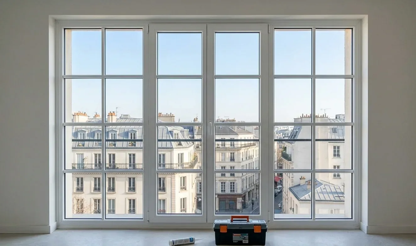Installation de vitrage à Paris
