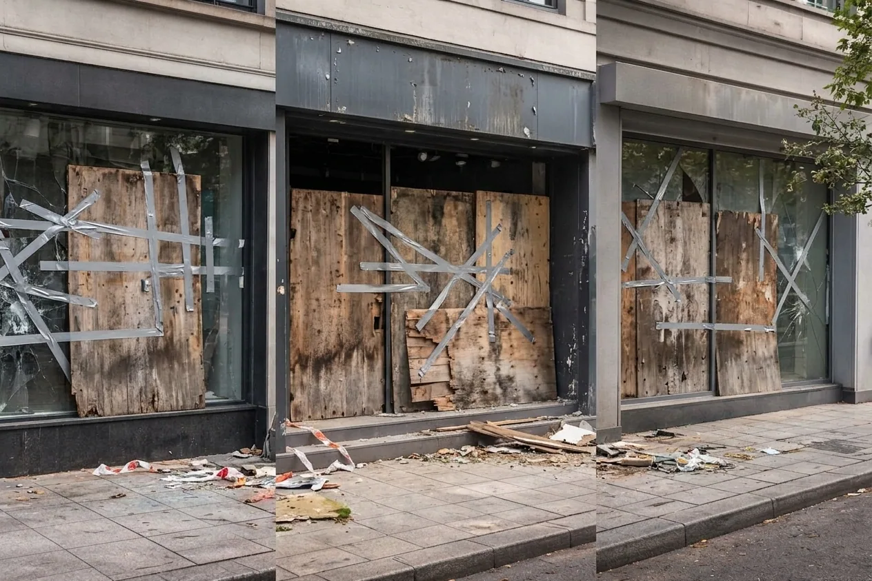 Vitrier / vitrerie à Paris — avant (chantier 3)